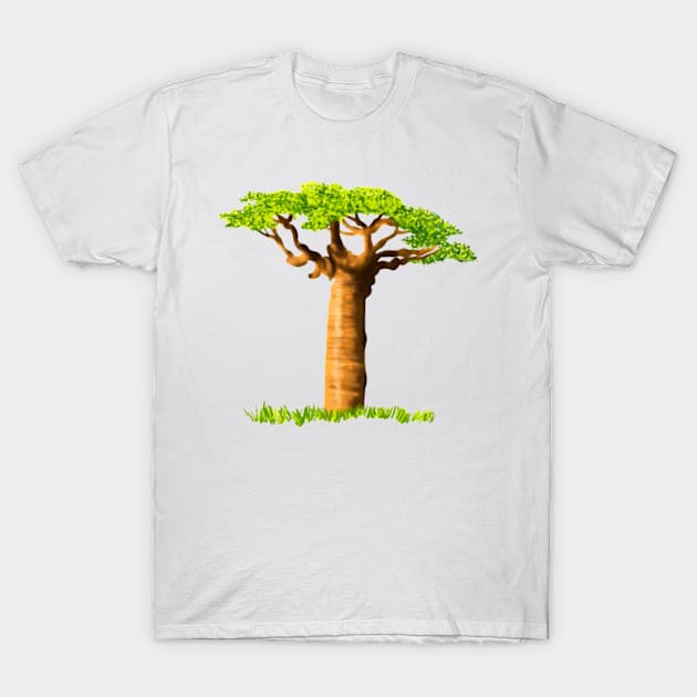 Baobab tree T-Shirt by Dog and cat lover